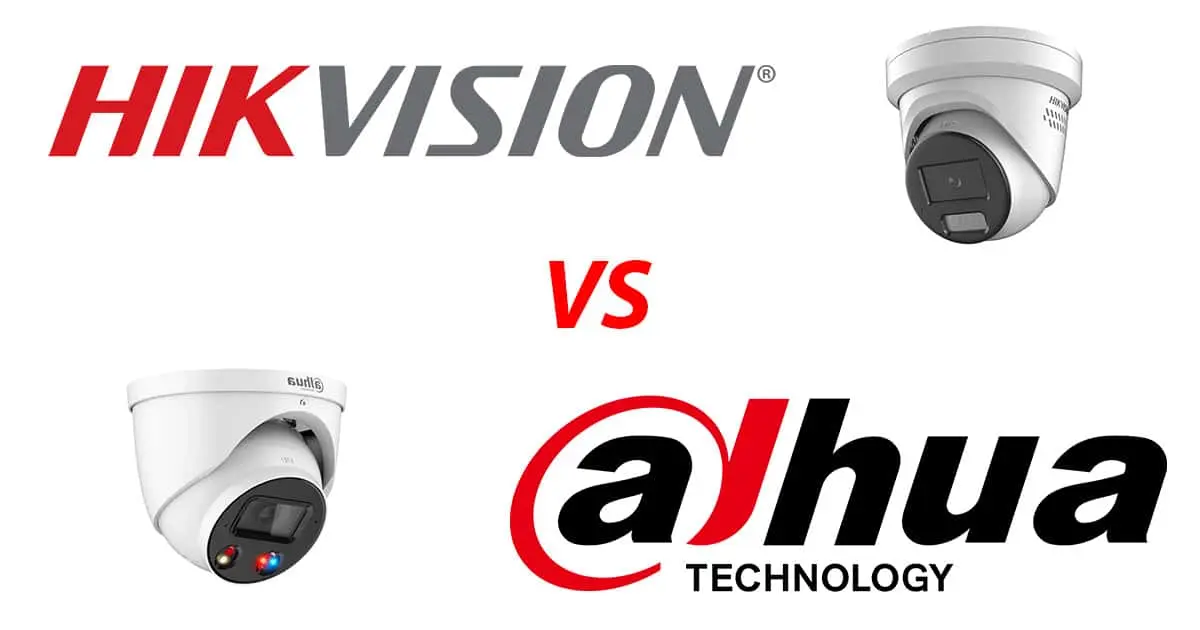 Caméras Hikvision et Dahua HD avec technologies avancées